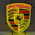 1075969-1 Porsche neon sign 68x53 cm