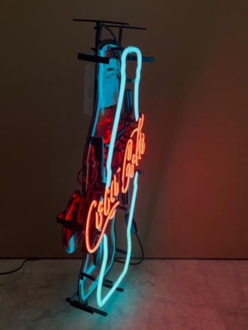 1075971-5 Coca Cola neon sign 70x38 cm