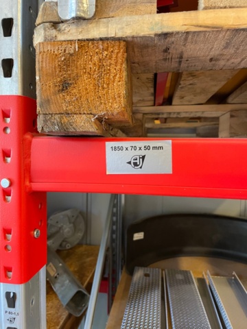 1049203-6 Pallet rack AJ Products, 4 pieces