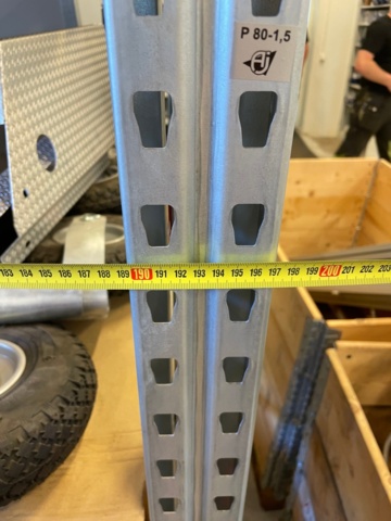 1049203-10 Pallet rack AJ Products, 4 pieces