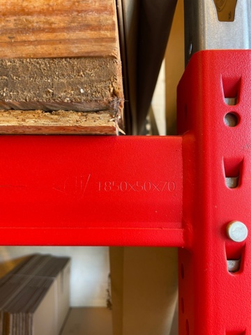 1049203-14 Pallet rack AJ Products, 4 pieces