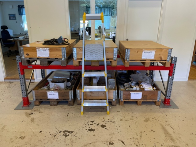 1049203-15 Pallet rack AJ Products, 4 pieces