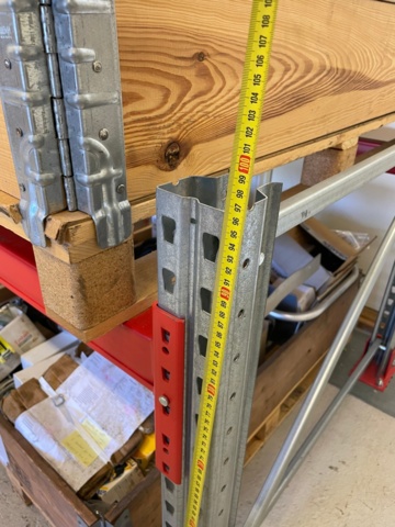 1049203-17 Pallet rack AJ Products, 4 pieces