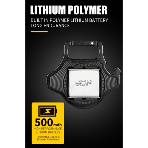 1076083-6 4 pcs Rechargeable Flashlight/camping lamp - shipping included