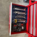 1039472-8 Ampro tool trolley with various tools