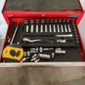 1039473-2 Ampro tool trolley with various tools
