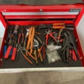 1039473-3 Ampro tool trolley with various tools
