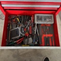 1039473-7 Ampro tool trolley with various tools