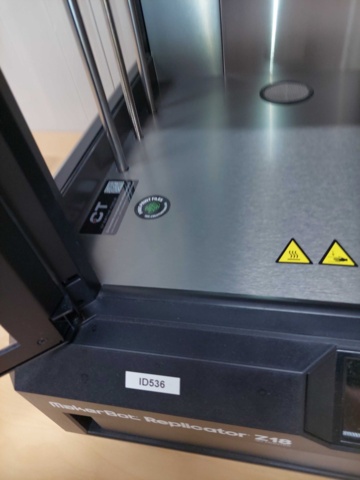 1034668-5 3D Printer MakerBot Replicator Z18