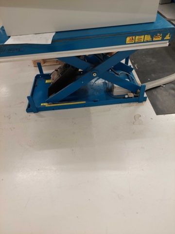 1034717-3 Lifting table Gigant 1000kg