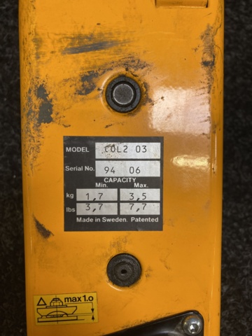 1076250-3 Balance block Atlas Copco COL2 03