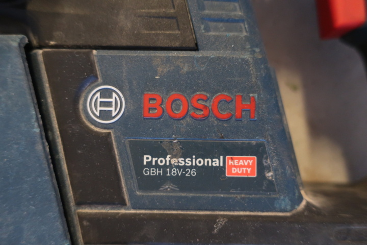 1029561-2 Hammer drill and screwdriver, Bosch PRO GBH 18V-26 / GSR 18V-55