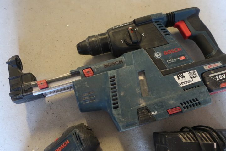 1029561-6 Hammer drill and screwdriver, Bosch PRO GBH 18V-26 / GSR 18V-55