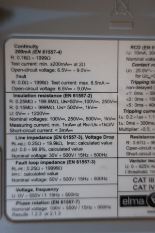 1029562-9 Installation tester with accessories, Metrel MI 3101