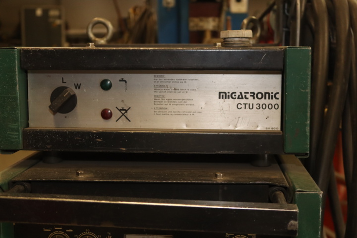 1076043-3 TIG welding Migatronic MTE 440 with water cooling Migatgronic CTU 3000