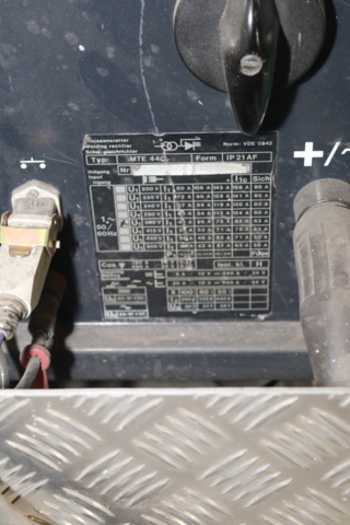 1076043-7 TIG welding Migatronic MTE 440 with water cooling Migatgronic CTU 3000