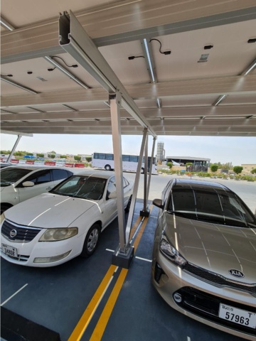 1025592-2 Ingenious carport with solar panels, 4.92 kW