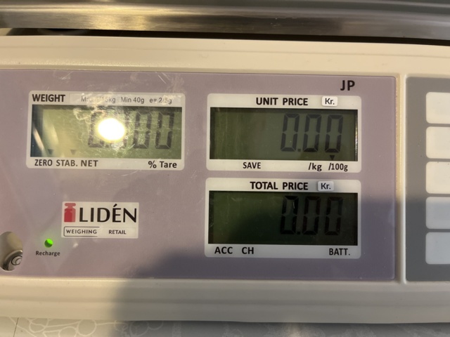 1013329-2 Delicatessen scale Lidén JP-15 MR