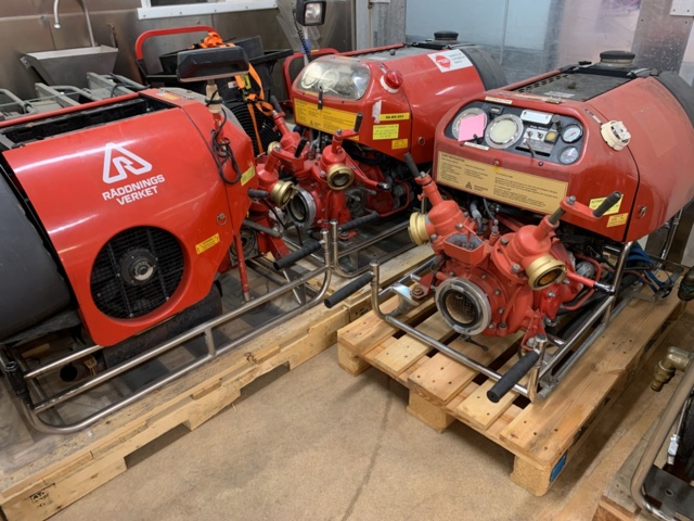 781074-1 Fire sprinklers Godiva GP with Nissan engines 5 pcs (rep. object)