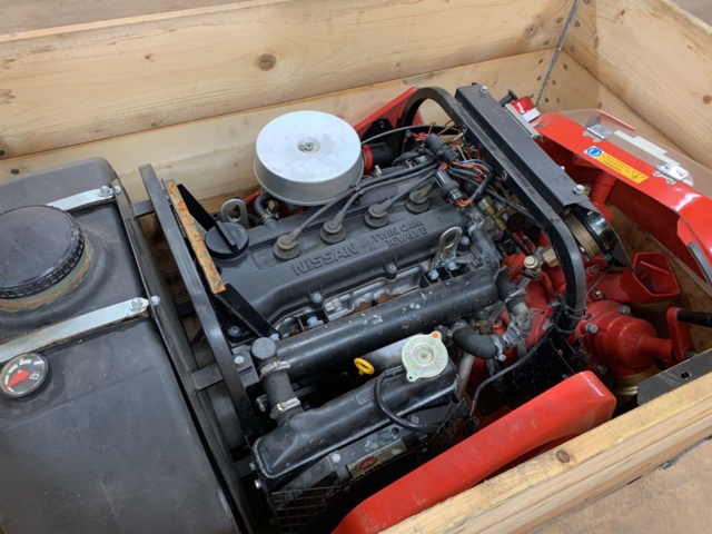 781074-7 Fire sprinklers Godiva GP with Nissan engines 5 pcs (rep. object)