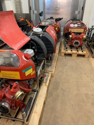 781074-8 Fire sprinklers Godiva GP with Nissan engines 5 pcs (rep. object)