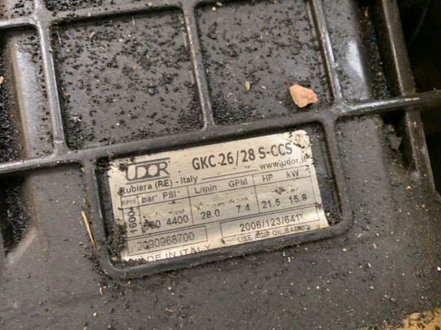 781075-5 Petrol engines Kohler Command PRO 27 2 pcs with high pressure pumps