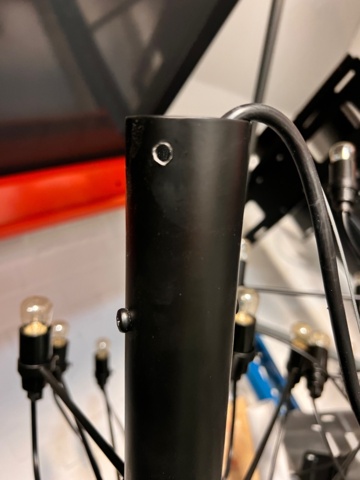 1048131-3 Flos 2097 Sarfatti chandelier, Matt black #1