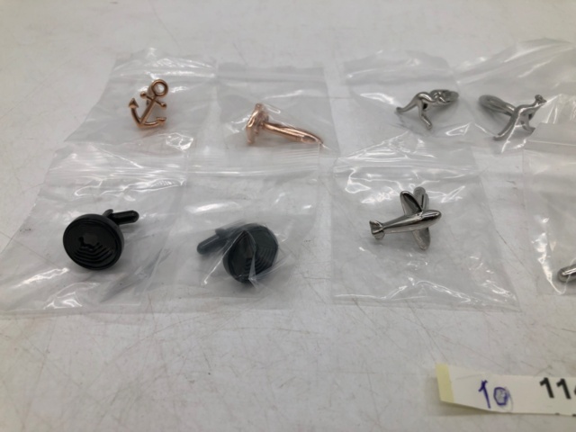 1077153-2 6 pairs (12 pcs) Blvckout cufflinks - Shipping included (1146)