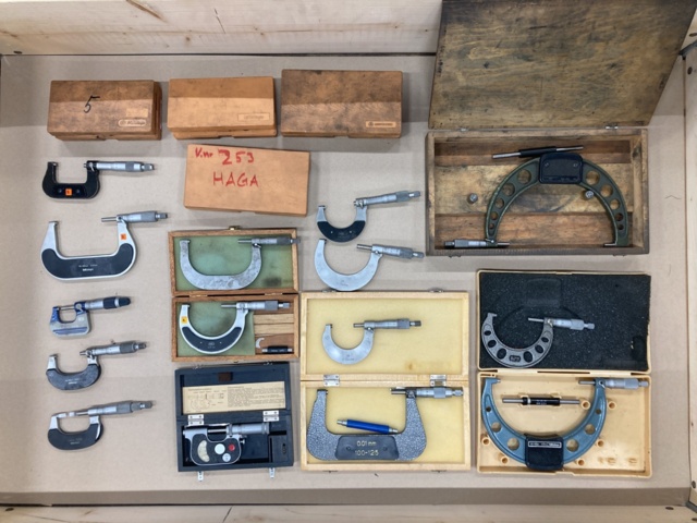 1076278-1 External micrometers MItutoyo, CEJ etc