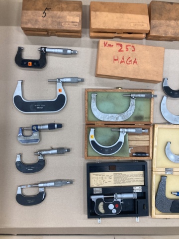 1076278-2 External micrometers MItutoyo, CEJ etc
