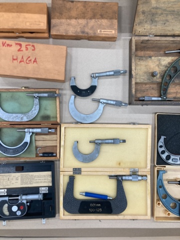 1076278-3 External micrometers MItutoyo, CEJ etc