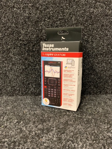 1076881-3 3D Graphing Calculator Texas Instruments TI-NSpire CX II-T CAS - Clamshell