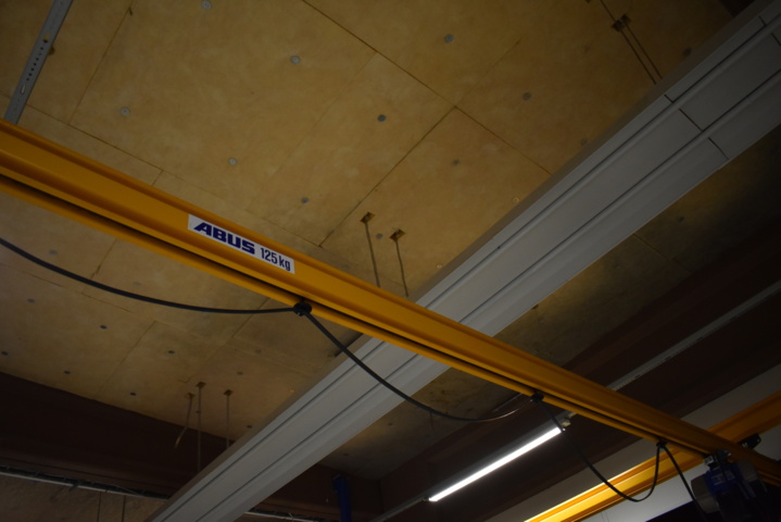 1035851-3 Traverse Abus with electric hoists 125kg