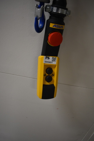 1035851-6 Traverse Abus with electric hoists 125kg