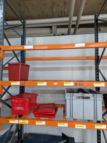 1035048-7 Pallet rack 3 sections