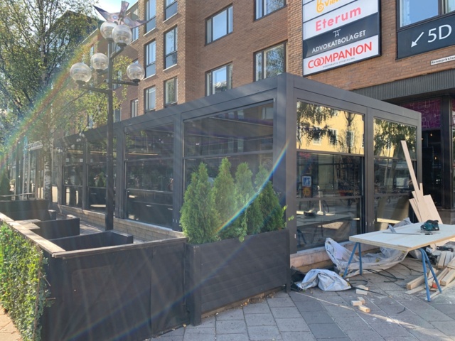 781085-5 Outdoor seating (glazing with openable windows and roof) -2022