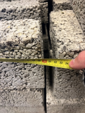 1052351-7 LECA blocks, 3 pallets