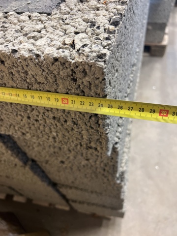 1052351-13 LECA blocks, 3 pallets