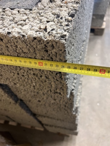 1052351-14 LECA blocks, 3 pallets