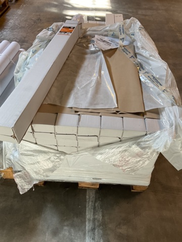 1061198-4 Printer paper on a roll and cardboard tube