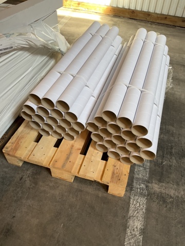 1061198-10 Printer paper on a roll and cardboard tube