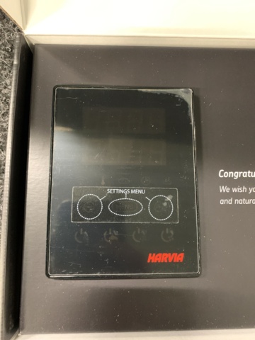 1077587-5 Control panel Harvia Xenio Wifi Myharvia Black