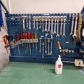 1035084-7 Workbench 200x80cm with tools