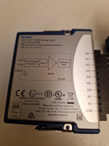 1035090-3 NI-9201 Input modules 2 pcs