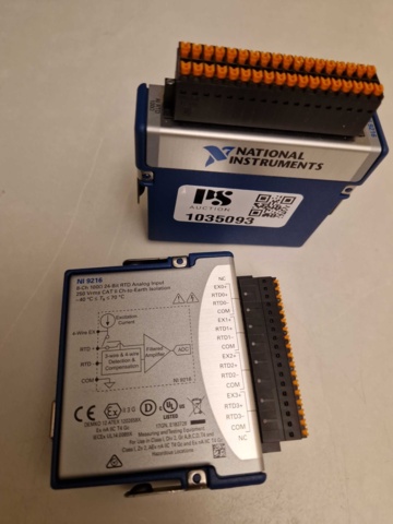 1035093-5 NI-9216 Temperature input modules 2 pcs
