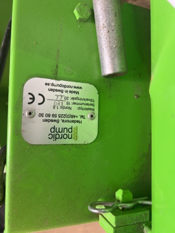 1052376-2 Polishing machine Nordic Pump 1.5 -2022