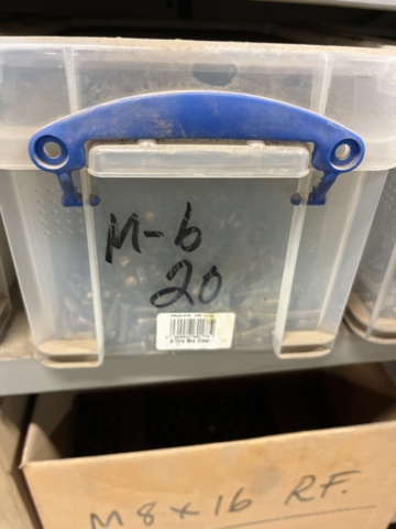 1060731-6 Shelves with screw, nut accessories