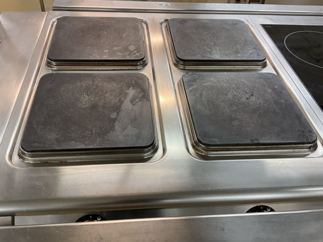 1061274-5 Mareno kitchen island with induction cooker