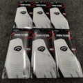 1064485-1 6-pack Golf Gloves Callaway GL CG Dawn Patrol MLH L WHT 19 Men's Left L