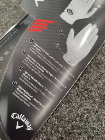 1064485-3 6-pack Golf Gloves Callaway GL CG Dawn Patrol MLH L WHT 19 Men's Left L